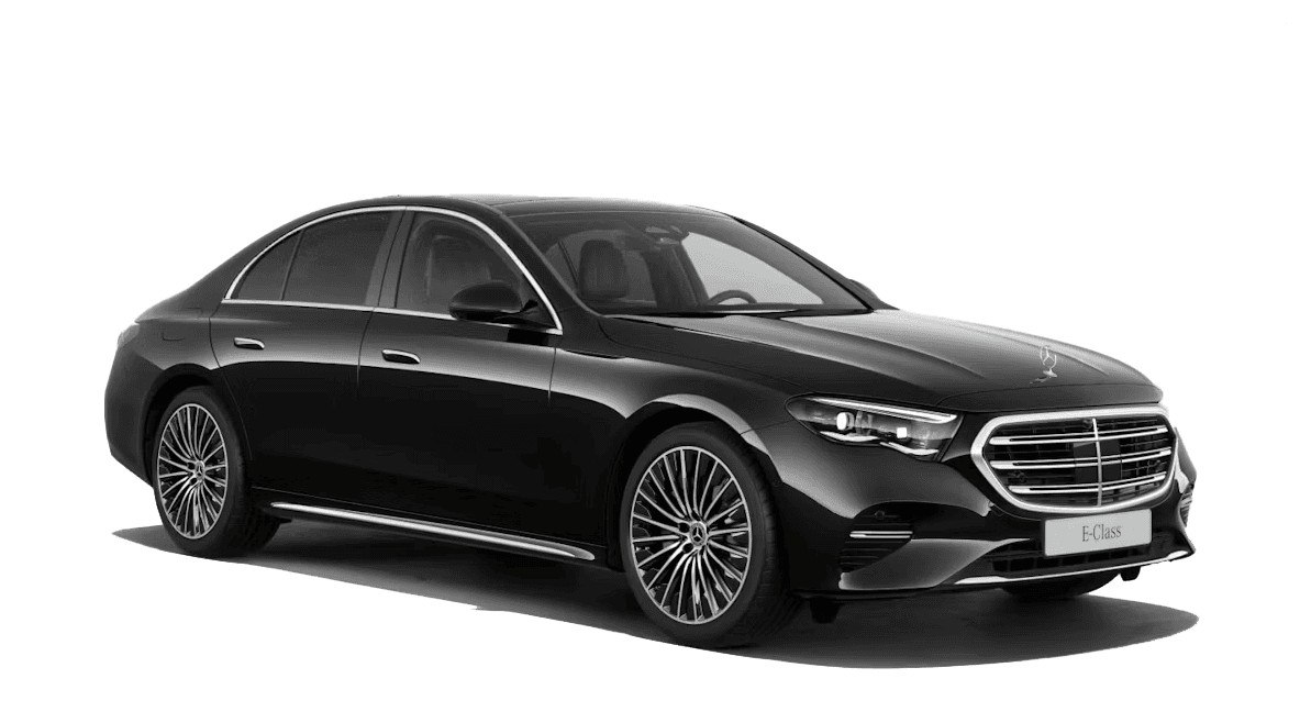 Mercedes-Benz E-Class in black