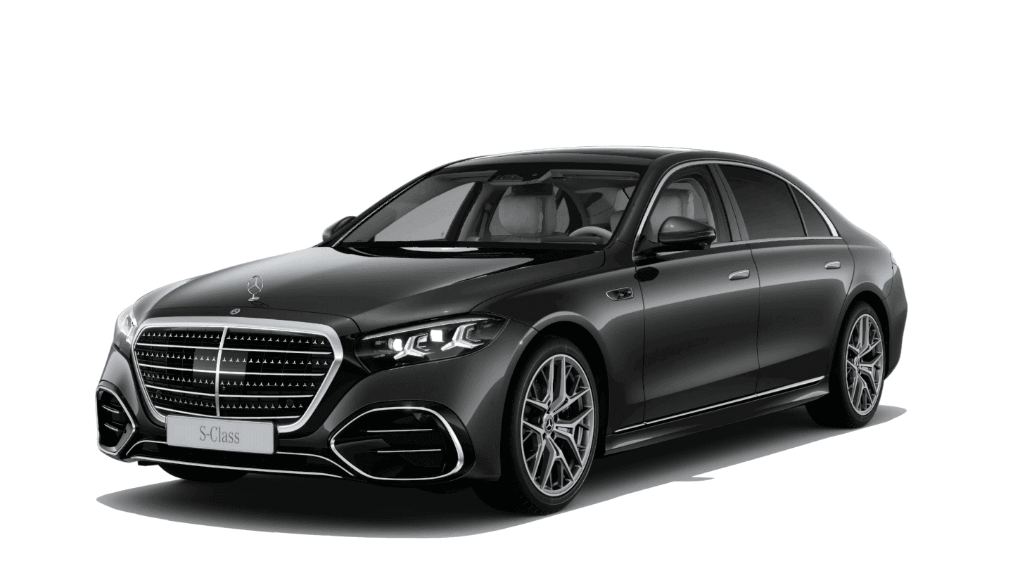 Mercedes-Benz S-Class in black